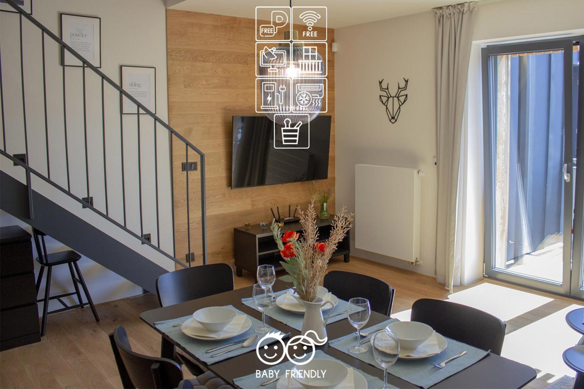 Enjoyharrachov - Atraktivni Slunny Klimatizovany Apartman 14 V Centru Harrachova Se Saunou, Parkovanim, Wifi-Wlan, Sat, Herni Konzoli, Pc S Win 10, Netflix Zdarma A Moznosti Dobijeni Auta S Jedinecnym Vyhledem Na Certovu Horu Se Skokanskymi Mustky Exterior foto